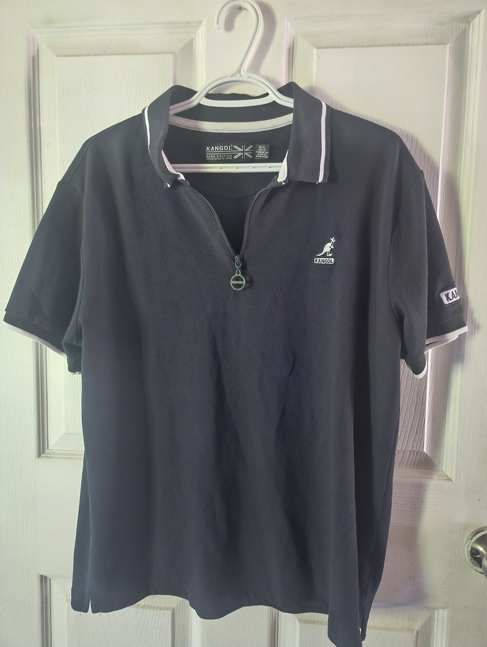 Ladies Large Kangol Polo Short Sleeve